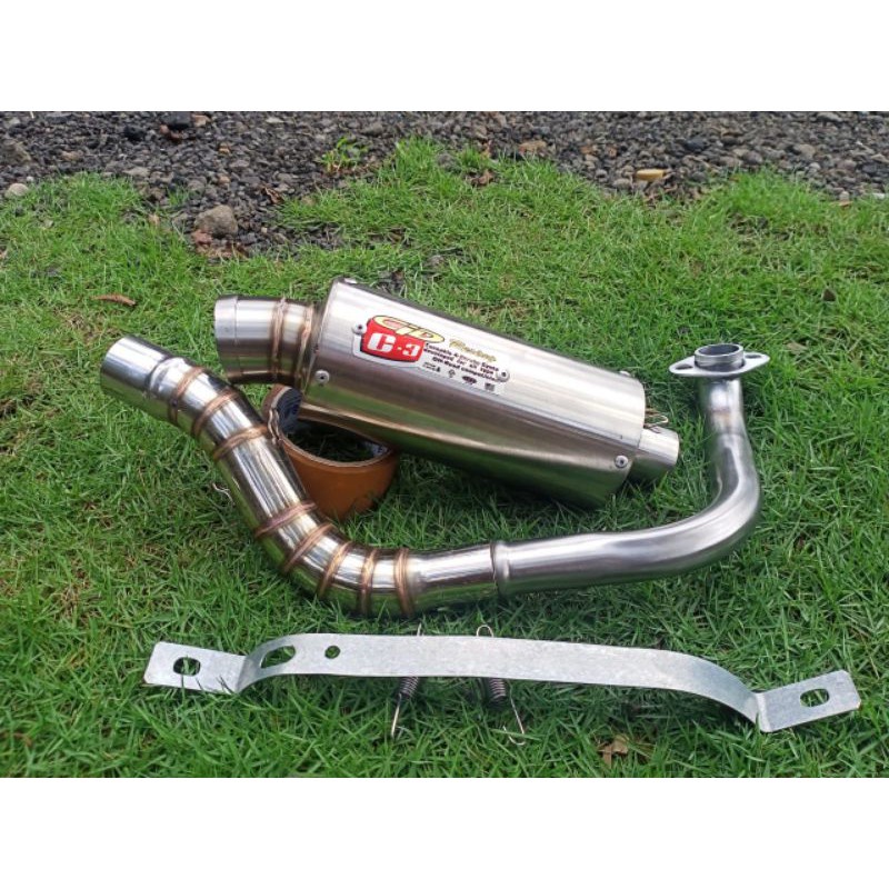 Knalpot CLD C2 C3 Beat Scoopy Vario Mio sporty Mio j inlet 38