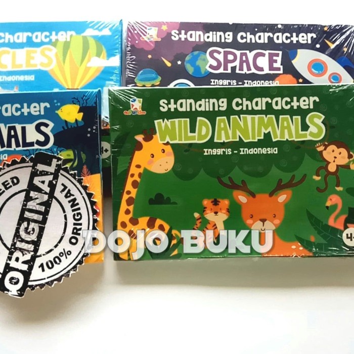 Opredo Standing Character: Wild Animals by Opredo - Original