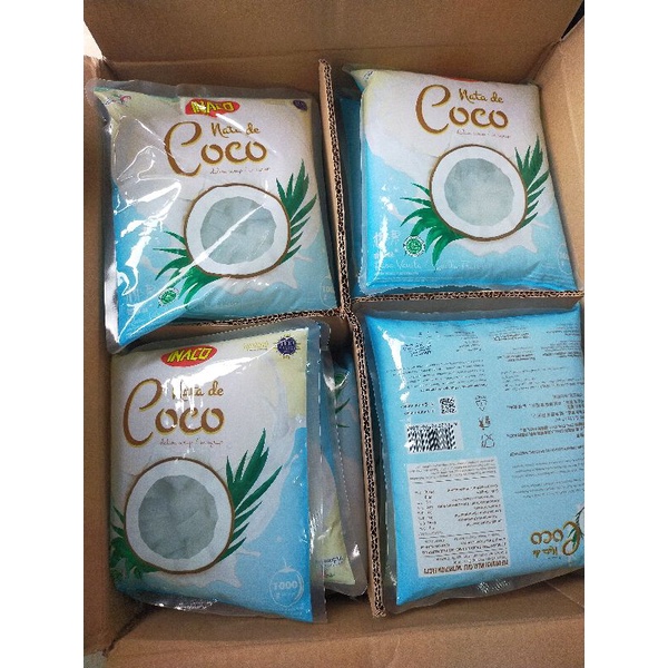 Jual Inaco Nata De Coco 1 Kg Shopee Indonesia