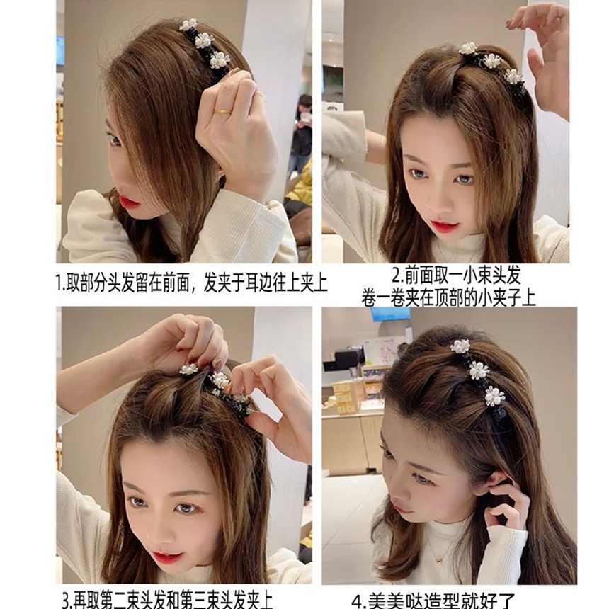 Jepit Rambut Wanita Elegan Style Korea High Quality Import