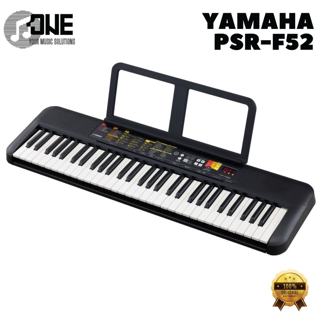 Yamaha PSR F52 PSRF52 Portable Digital Keyboard Piano 61 Key