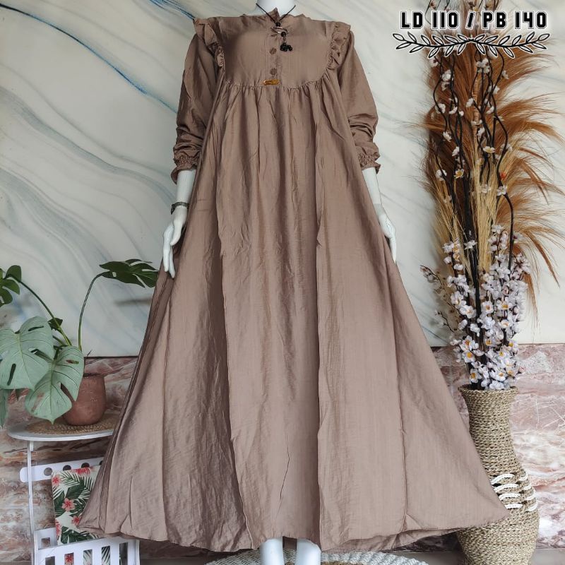 Gamis Rempel Dada Pololinen