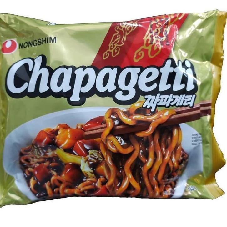 

(B>9T㊚) HALAL_NONGSHIM CHAPAGETTI ORIGINAL 140g top produk