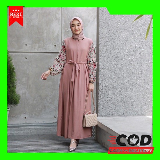 Baju Gamis Model Terbaru Remaja Terbaru 2022 Gamis Lebaran Bju Muslimah Perempuan Mewah Elegan Games
