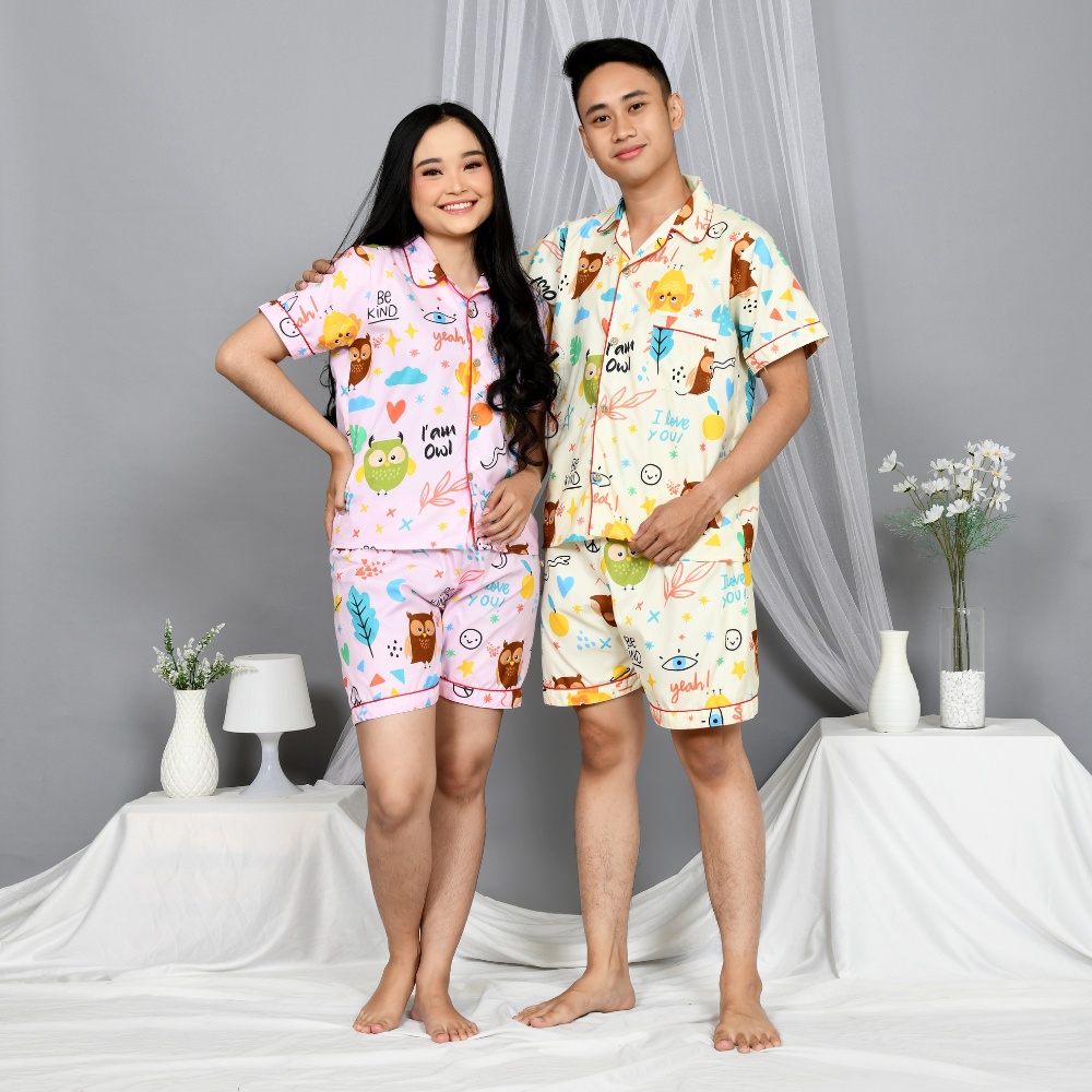 Cleopatra Piyama Pria HP ( Size L / XXL ) Bahan Microtex / Piyama Dewasa / Piyama Karakter / Piyama Motif Cowo - Part 2