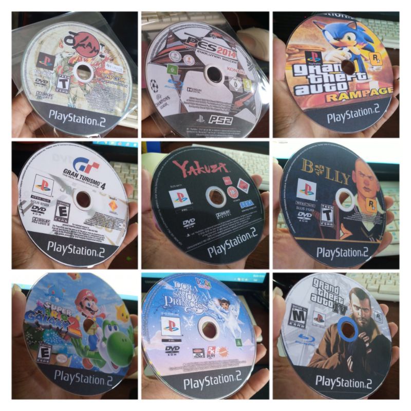 KASET PS2 TERLENGKAP BISA REQUEST DVD GAME PS 2 KASET PS 2 JUDUL PALING LENGKAP