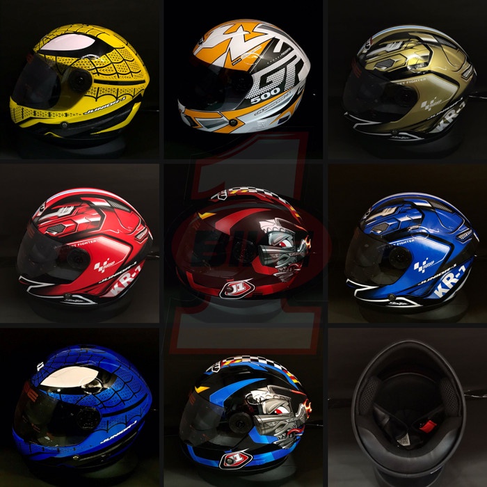 HELM FULL FACE ANAK SCOTT/ HELM FULL FACE ANAK ANAK COWOK/ HELM JUNIOR