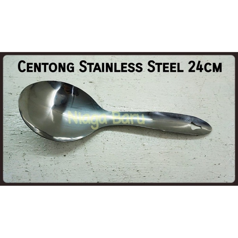 Centong Nasi Centong Sayur Centong Lauk Stainless Steel 24 Cm M-713