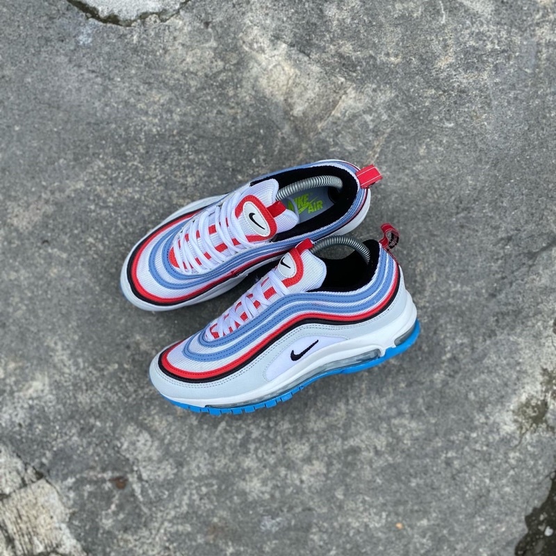 Air Max 97 White Blue Red