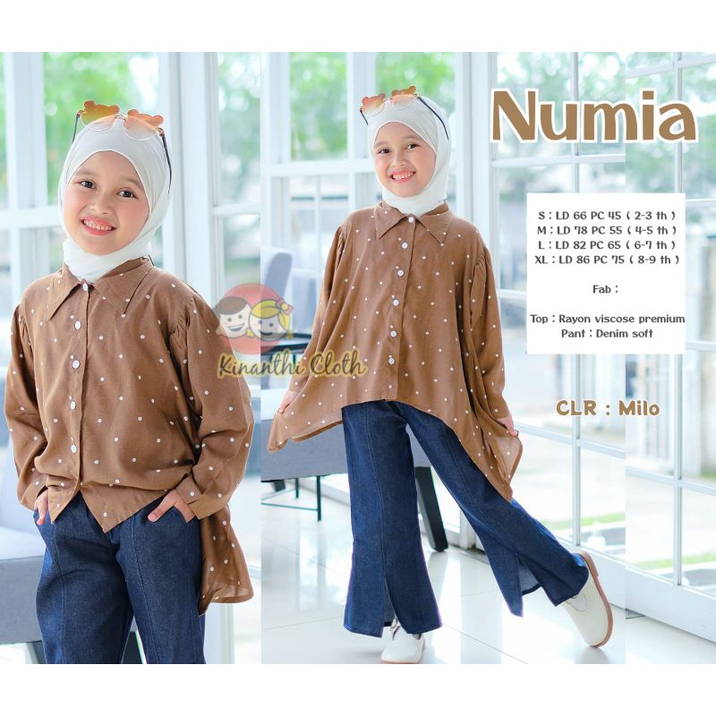 NUMIA SET OOTD, SETELAN ANAK ORI