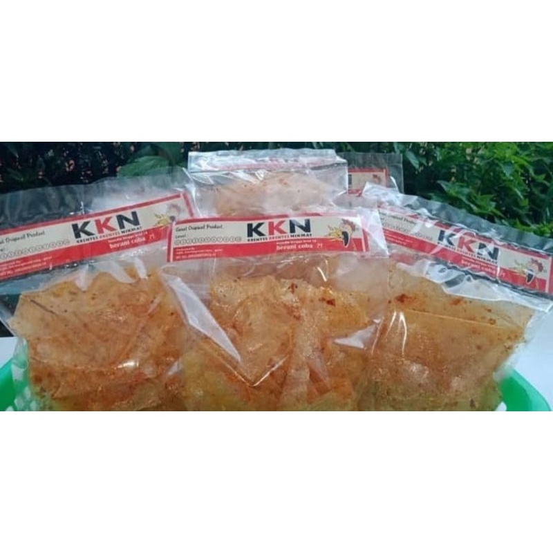 

Cemilan kkn keripik kaca (kemasan 250g)