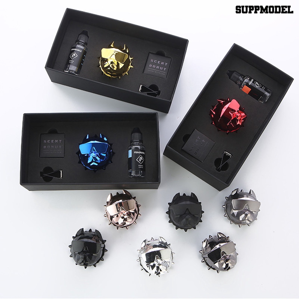 [Dekorasi] 1set Klip Parfum Mobil Creative Bulldog Vent Pengharum Ruangan Scent Perfume Car Decor