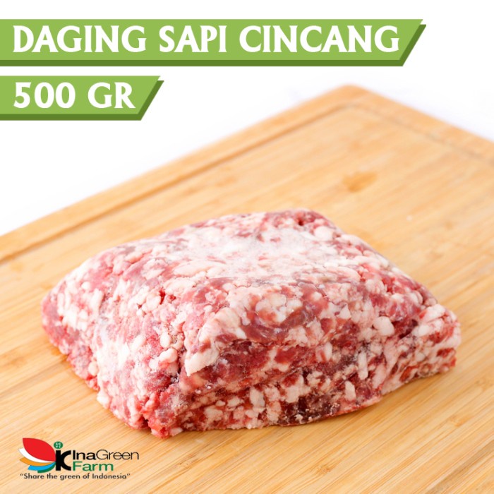 

Inagreen Farm Bandung Daging Sapi Cincang / Minced Ground Beef Frozen