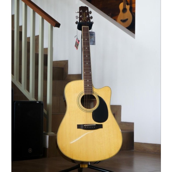 Gitar Segovia Original DC 07 GN Akustik Elektrik Include Gigbag & Strap