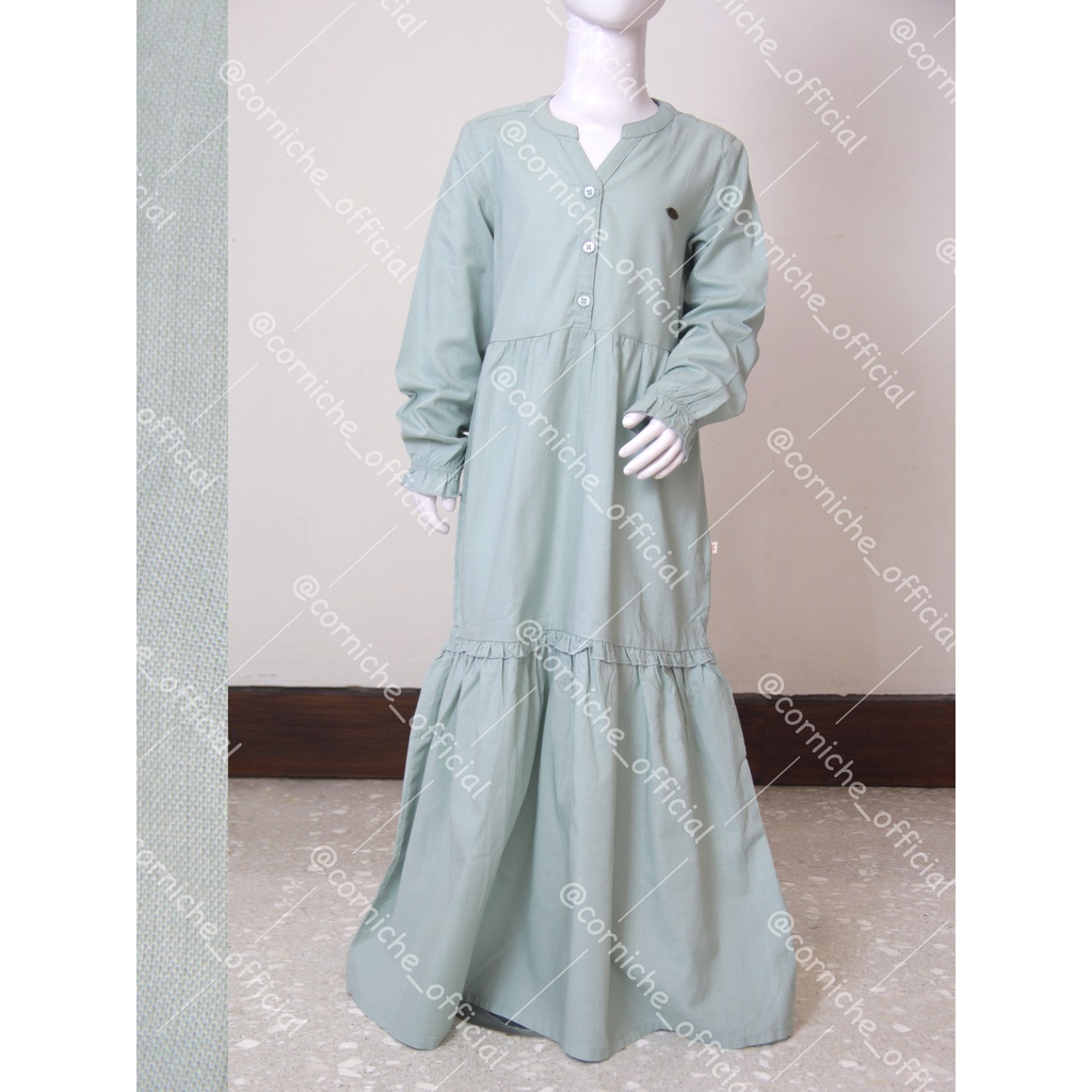 Corniche Kids Nadia Dress Kids Green - TI K50180