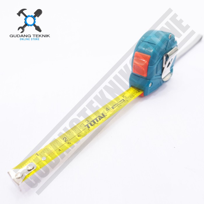 Roll Ukur Meteran 3M 5M TMT126351 TMT126331 TOTAL / Steel Measuring Tape Roll Meteran Besi 3 Meter TMT126351 5 Meter TMT126331 TOTAL