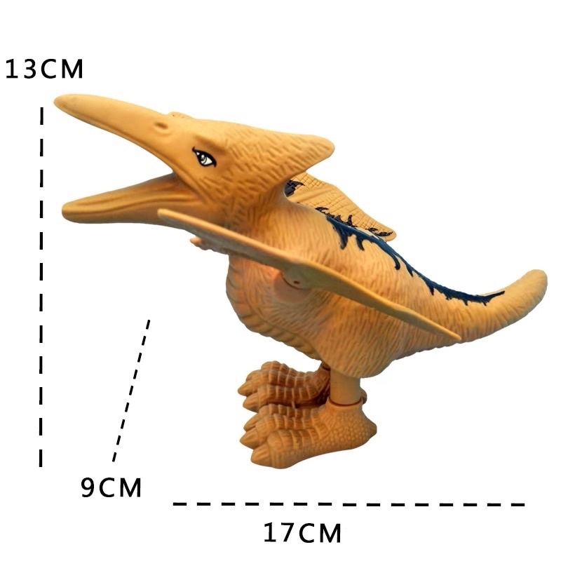 Mainan Anak Dinousaurus Sistem Putar berjalan YI4