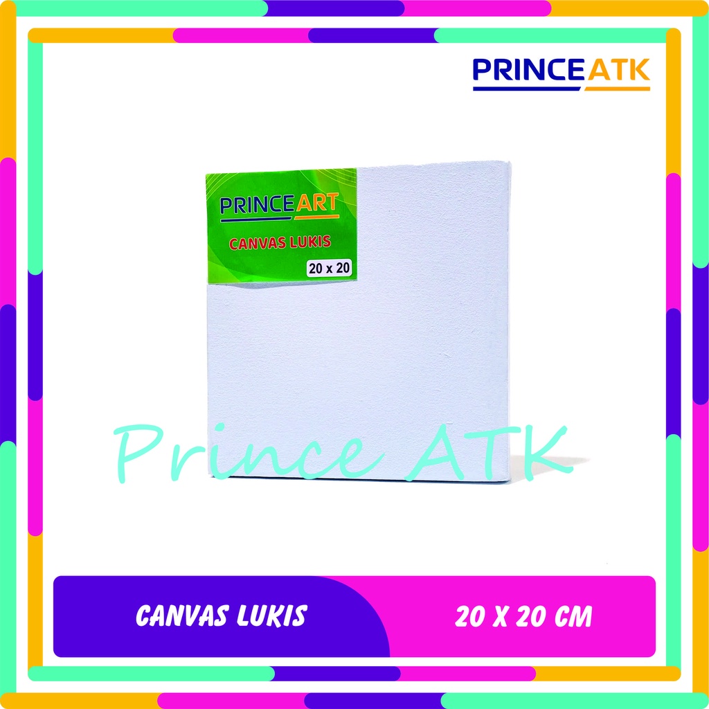 

CANVAS / KANVAS LUKIS PUTIH UKURAN 20 X 20 CM