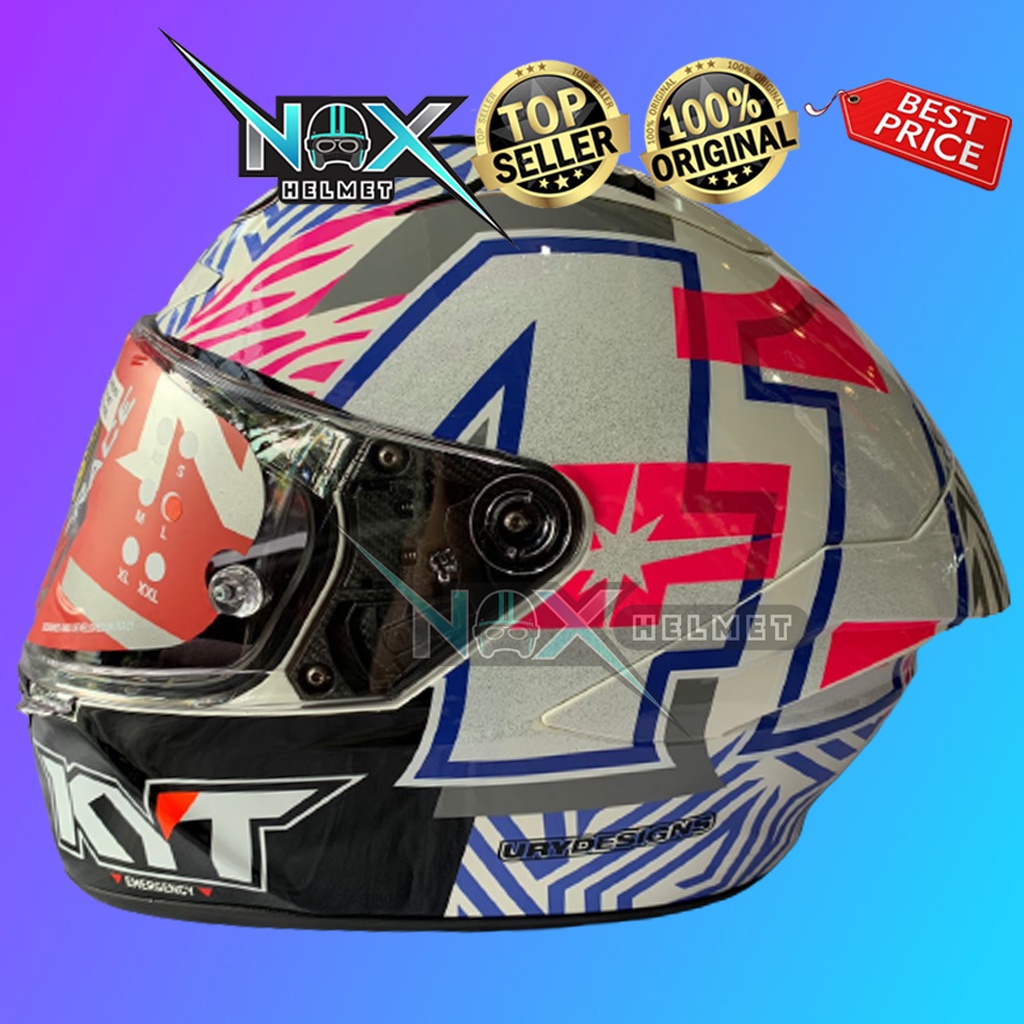 Helm KYT NZ RACE ESPARGARO REPLICA 2022 Fullface