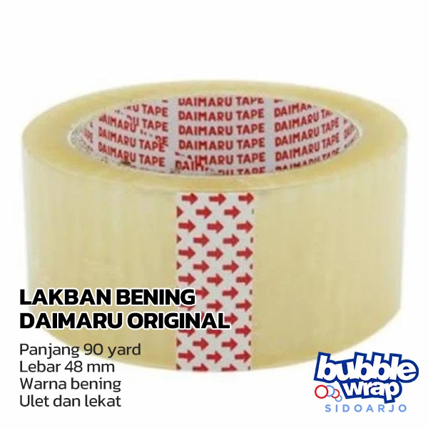 

LAKBAN DAIMARU BENING 2INCH 48MM 90YARD ORIGINAL MURAH