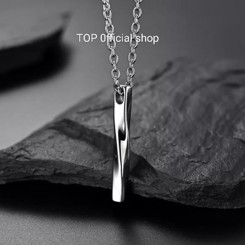 kalung Rantai liontin spiral stenlis