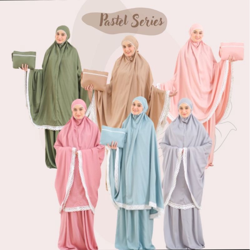 Marisa Mukena Katun Rayon Polos