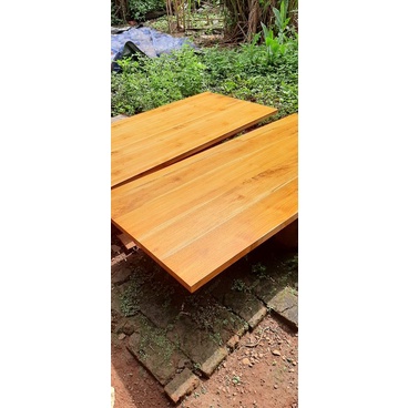 top table meja kayu jati