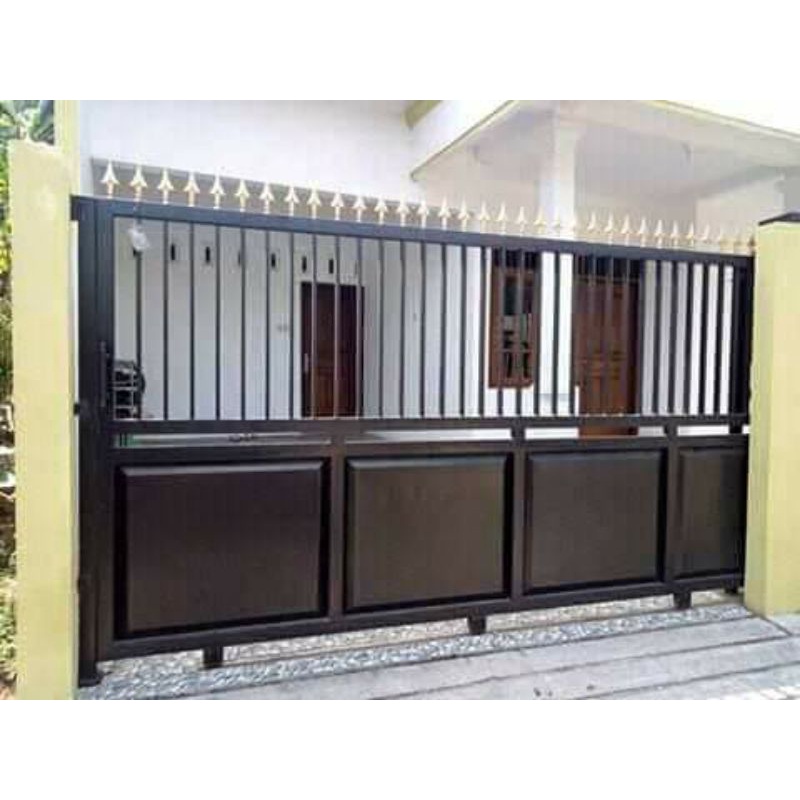 Pintu pager rumah minimalis