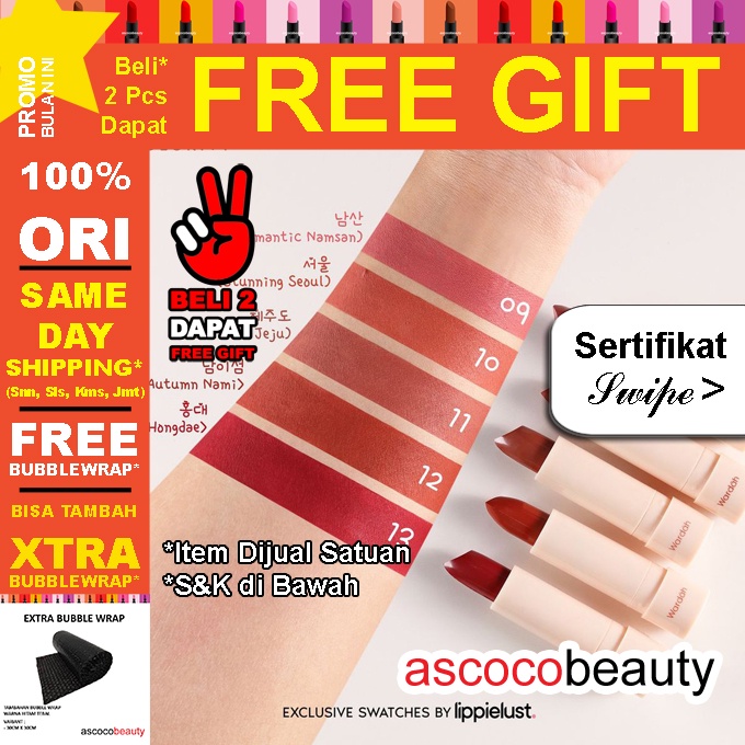 Wardah COLORFIT LIP | Velvet Matte Lip Mousse Cream Last All Day Paint Ultralight Lipstick Lipstik Korea ✰ ascocobeauty ✰