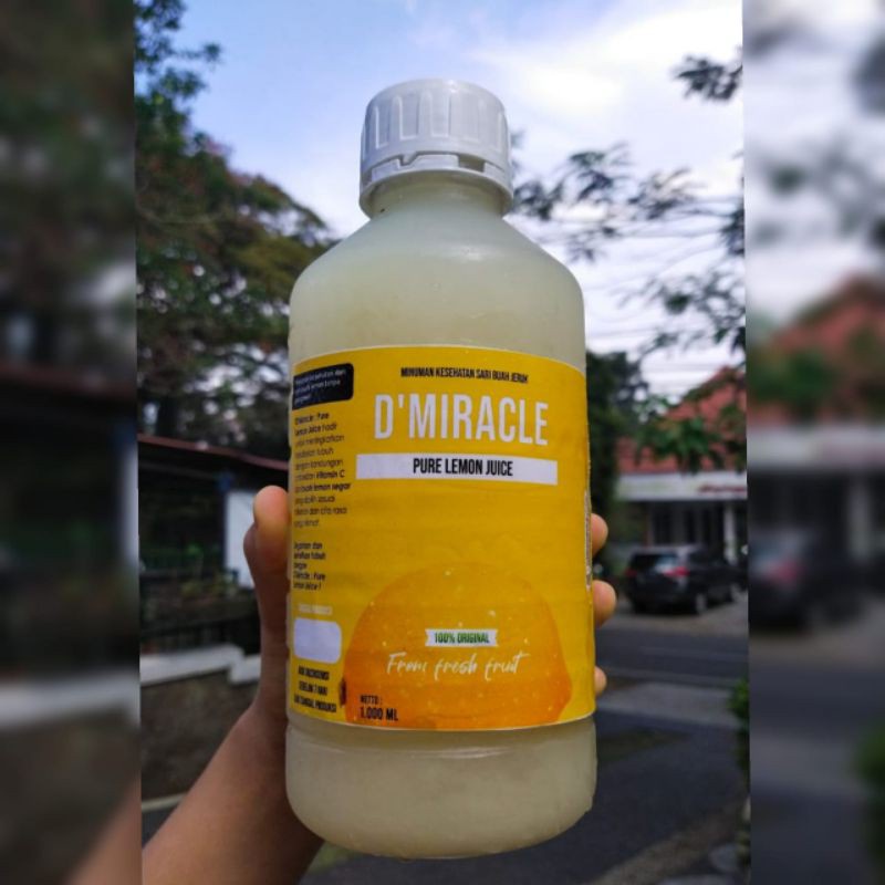 sari buah d miracle / sari buah lemon / pure lemon juice