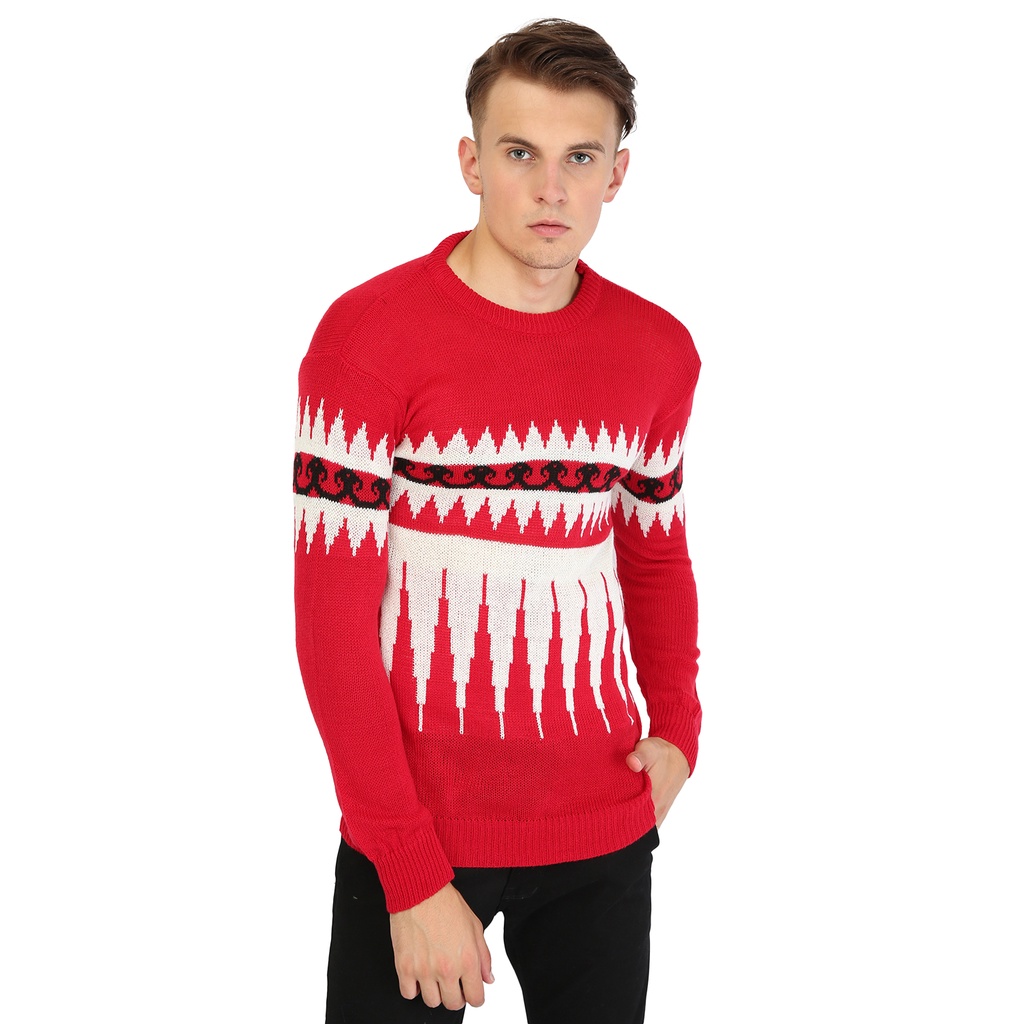 Sweater Tribal Casual Rajut Pria SWE 1057