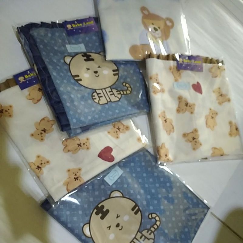 Sarung bantal bayi / bantal 12 m - 24 m katun dan katun jepang halus