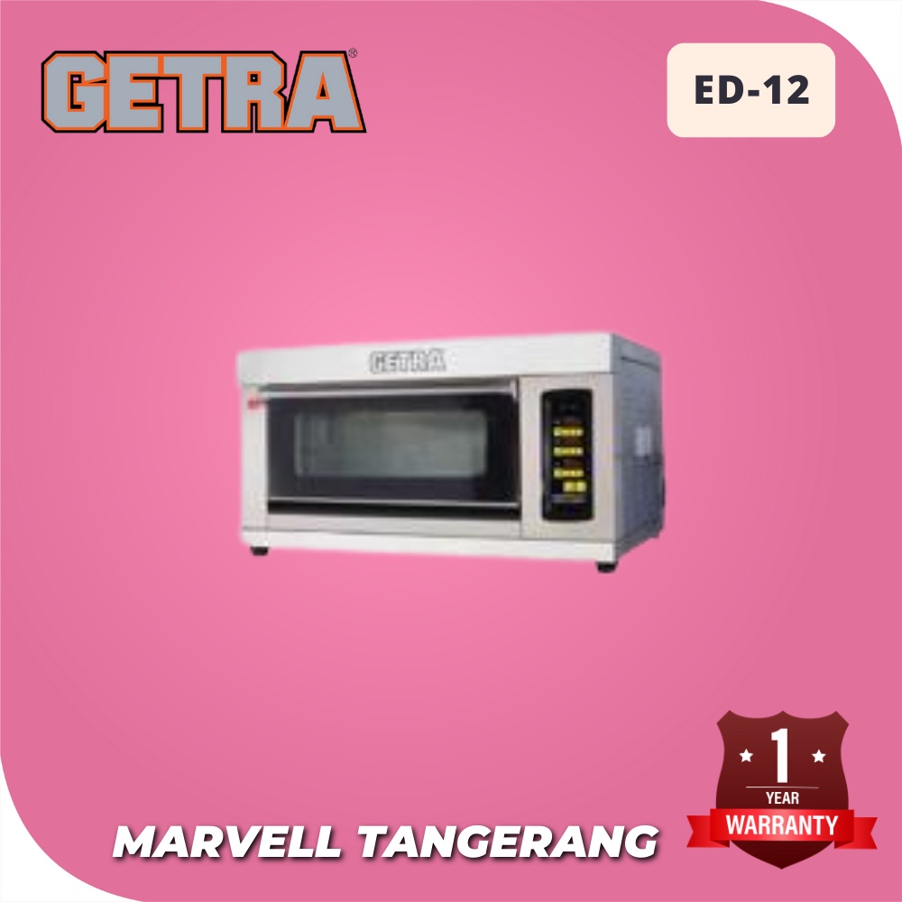 ELECTRIC BAKING OVEN / OVEN PEMANGGANG LISTRIK GETRA ED-12