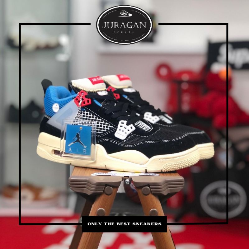 Air Jordan 4 Retro x Union &quot;Off Noir&quot;