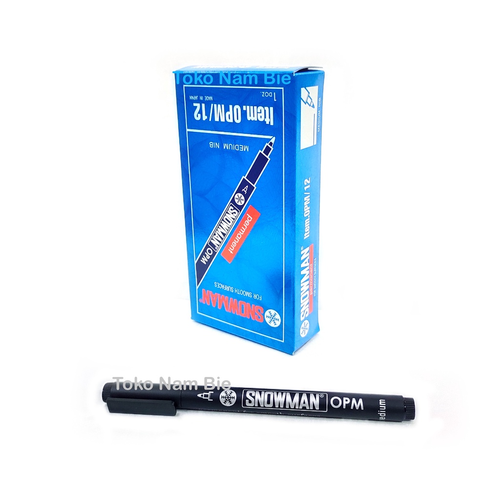 

Spidol Permanen SNOWMAN OPM Medium