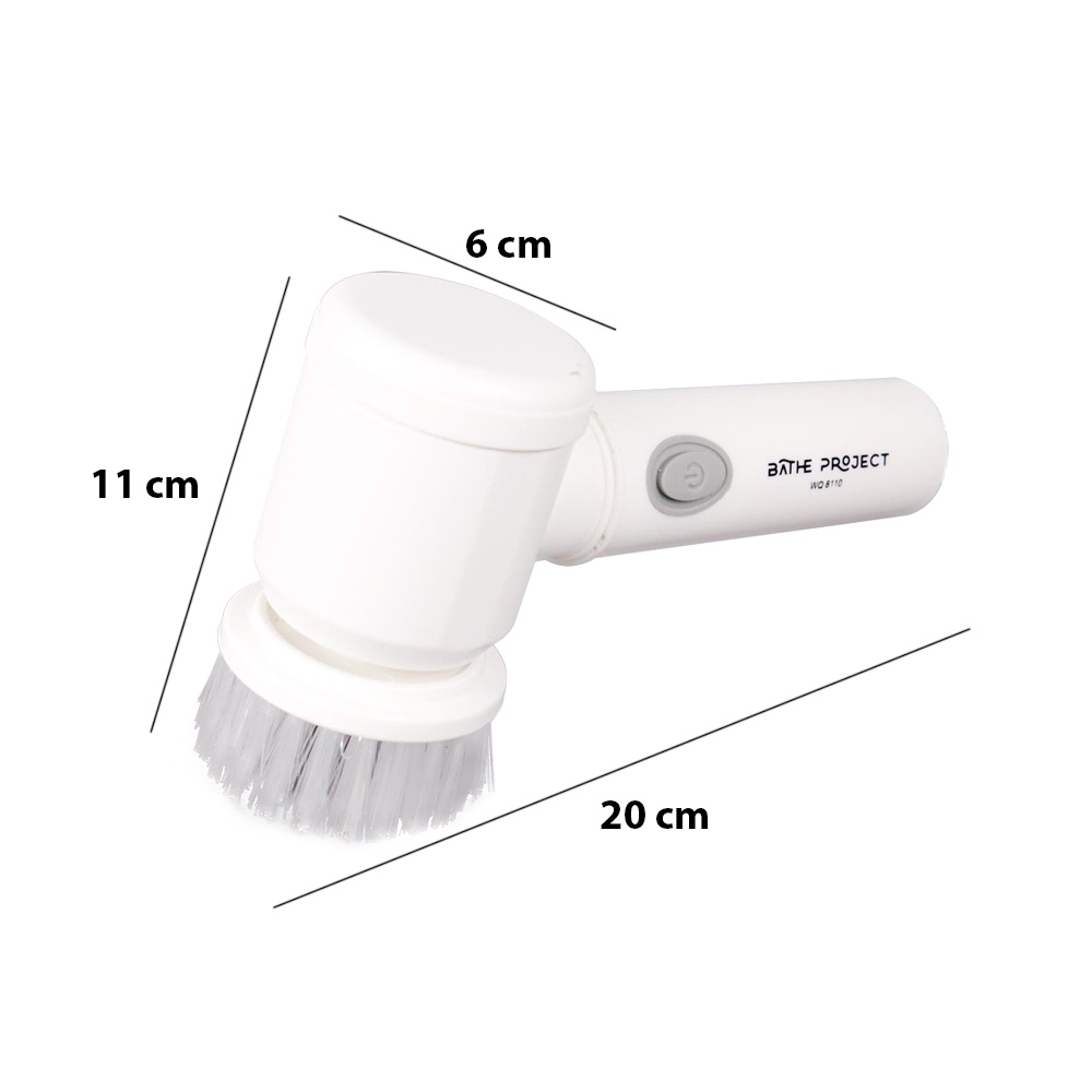 BATHE PROJECT Sikat Elektrik Magic Brush 5 in 1 Electric Cleaning Brush - WQ8110