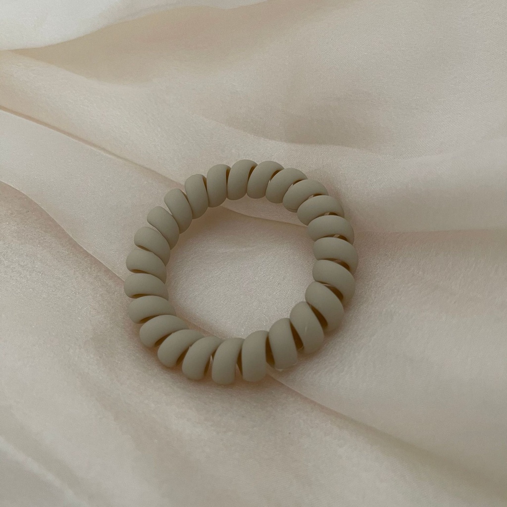 Caliloops Ikat Karet Rambut Dewasa Kabel Spiral Korea Willa