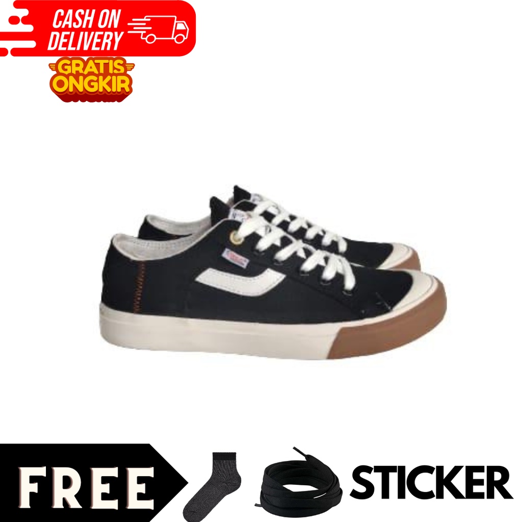 SEPATU CHEZZ EMPEROR BLACK PRIA/WANITA