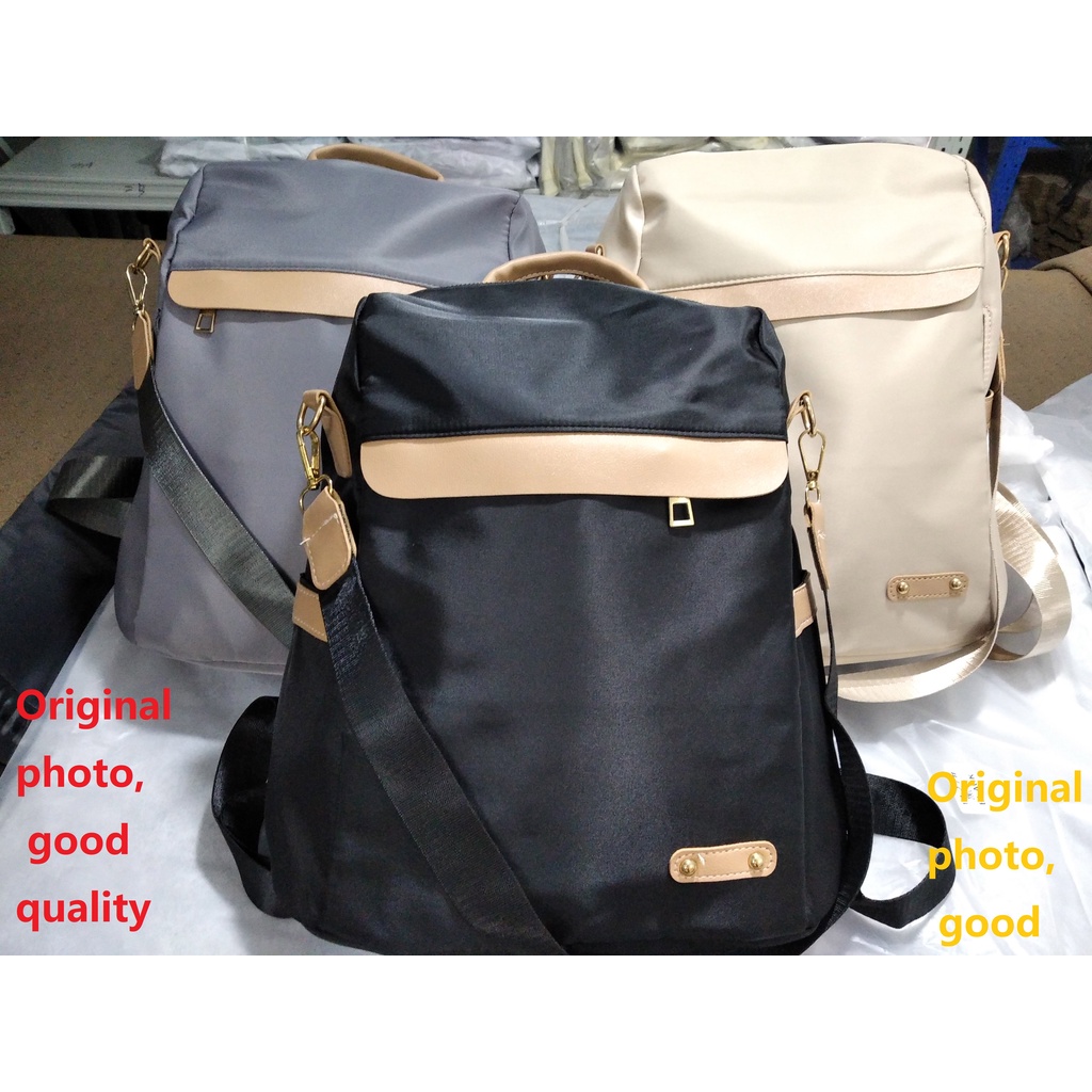 Multifunction Ransel Wanita Tas Besar bag Perempuan tas backpack Sling shoulder Selempang  Bahu Wanita women Big bag Ransel good quality import 1127