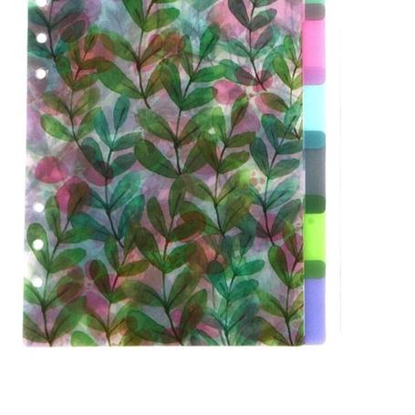 

U7Y✦ 6 / 5 Pcs Pembatas Binder Tebal Premium / Divider Untuk Binder A6 Ring 6 Recommended