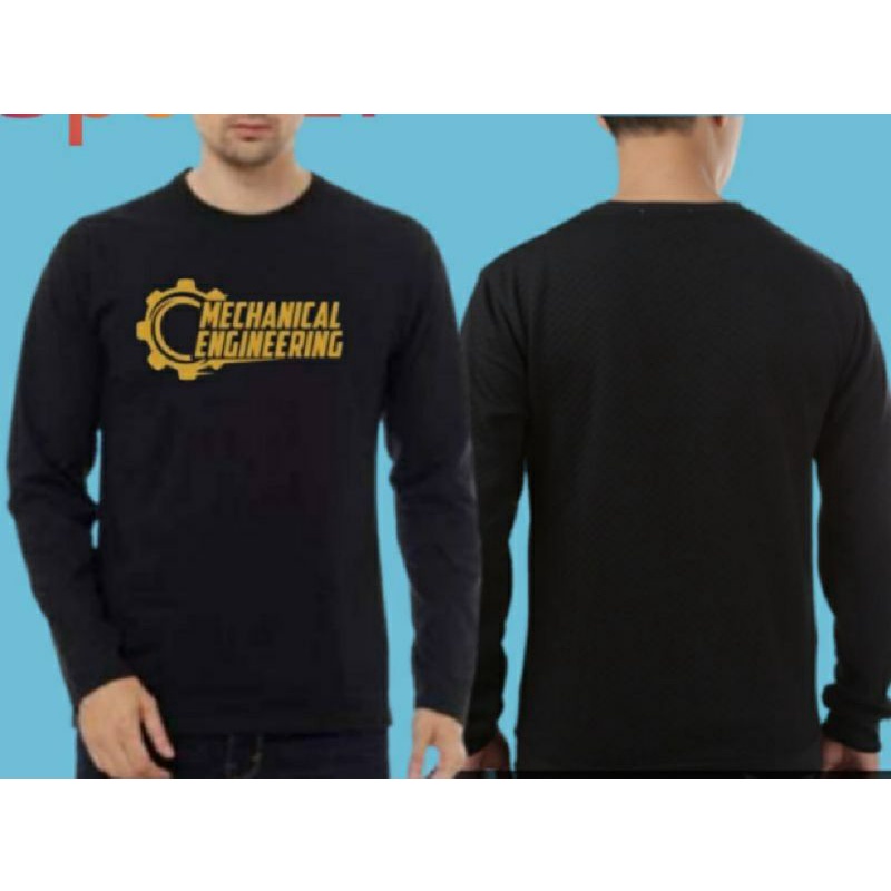 KAOS LENGAN PANJANG MECHANICAL ENGINEERING TEKNIK MESIN//BAJU TEKNIK MECHANICAL ENGINEERING