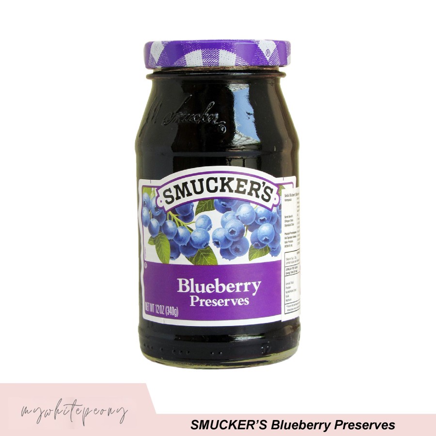

Selai Blueberry / Blueberry Jam SMUCKERS / SMUCKER'S 340 gr