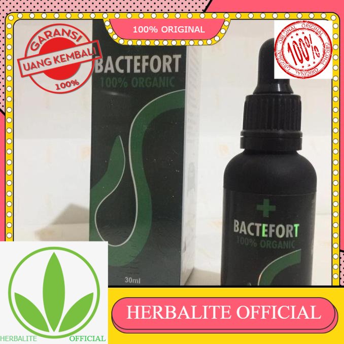 100% ORIGINAL Bactefort Asli Obat Parasit Dalam Tubuh