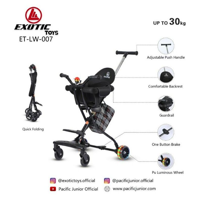 Magic Stroller Micro Trike Exotic LW 001 / LW 007