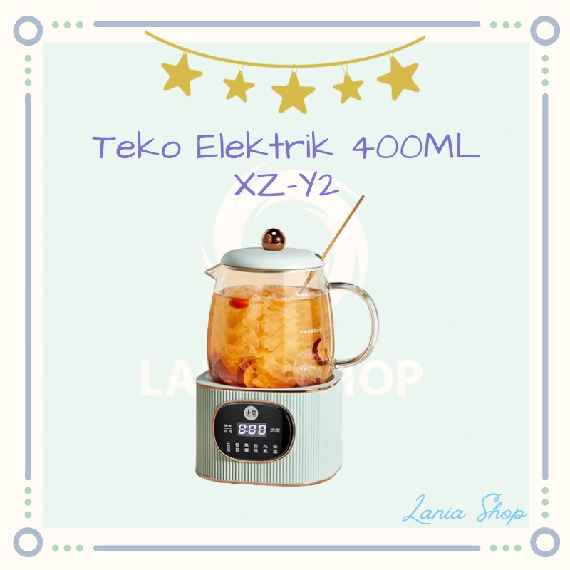 Teko Elektrik - XIAOZUO Portable Mini Electric Kettle 400ML - XZ-Y2