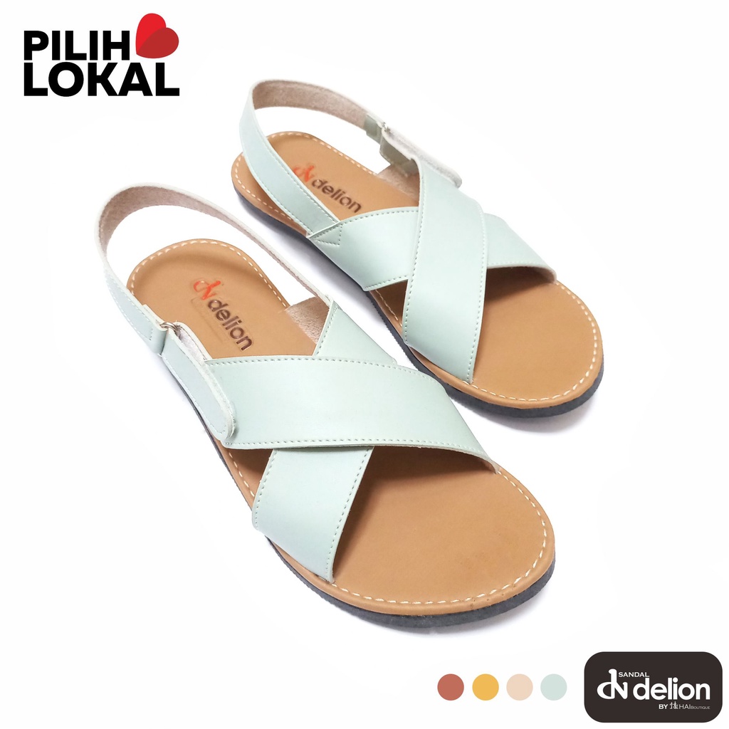 Sendal Sepatu Wanita Kekinian Slop Silang Korea Tali Belakang Elegan Terbaru 2023 - Slip On Sandal Murah Casual Tali Karet Talincang Selop Teplek Perempuan Dewasa - Sandak Flat Cewek Remaja Viral Flatshoes - Sandal Slide Kokop Kondangan Jumbo Ibu2 Lebaran