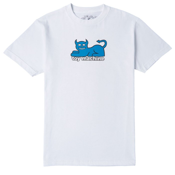 Toy Machine Devil Cat White Tee