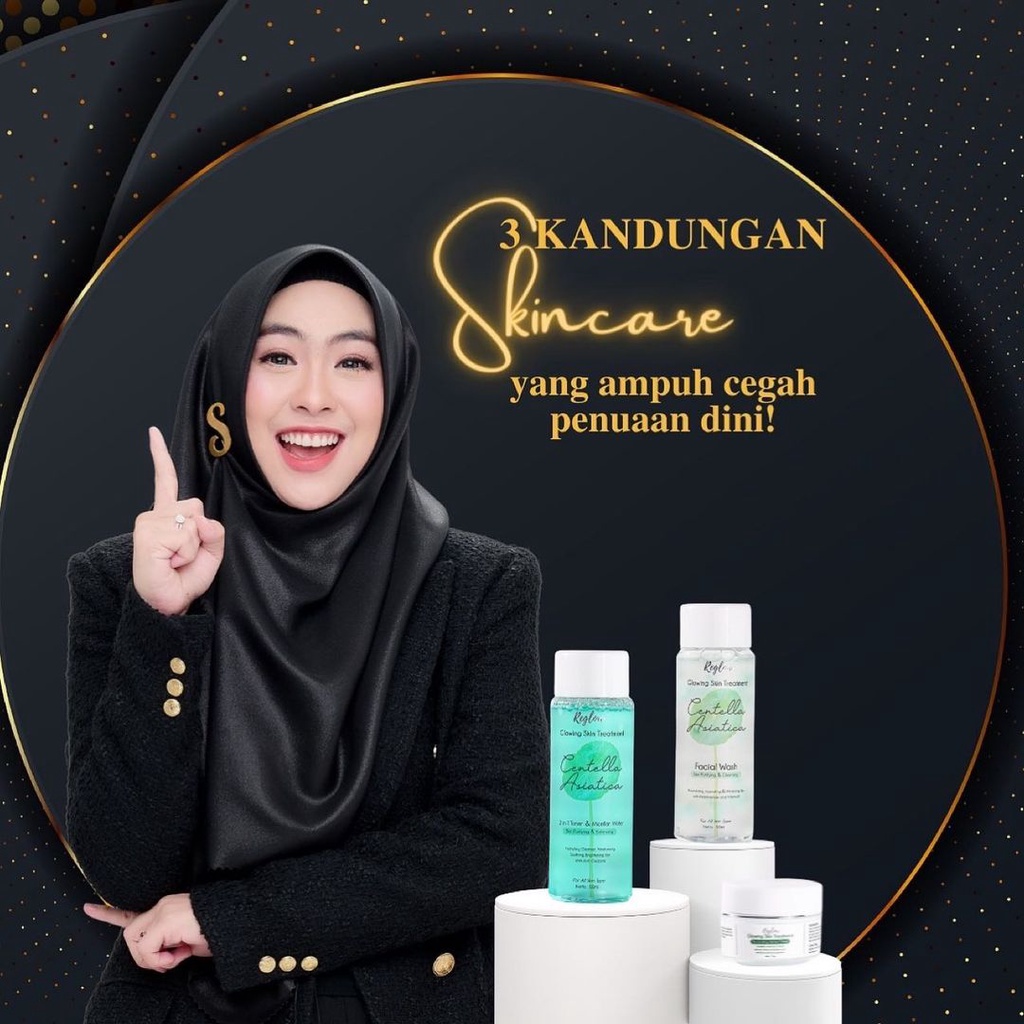 BISA COD - REGLOW ACNE TONER &amp; MICELLAR WATER - TONER UNTUK JERAWAT REGLOW DR SHINDY