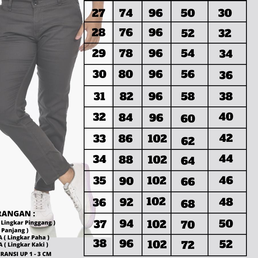 Celana Chino Chinos Cino Panjang Pria Slimfit Kerjaharian Cinos Kasual Formal Kualitas Erigo Pants