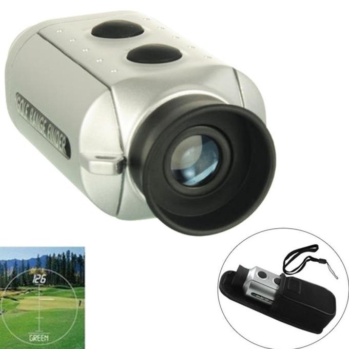 Teropong Telescope Mini Pengukur Pendeteksi Jarak Objek Golf Range Fin